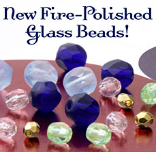 Fire-Polished Czech Glass Beads