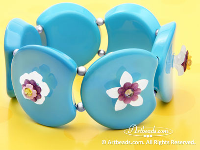 Forget Me Not Bracelet - Jewelry Making Instructions