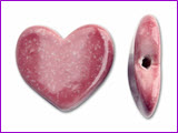 Medium Strawberry Puffed Heart