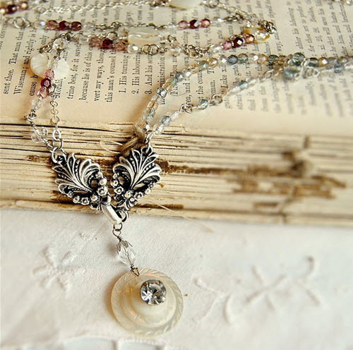 Winter Necklace Created by Lisa of AlteRity