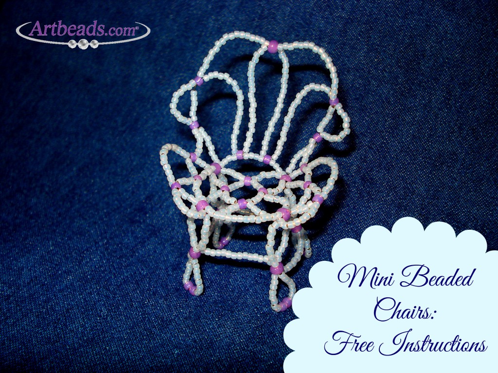 Free Instructions: Mini Beaded Chairs