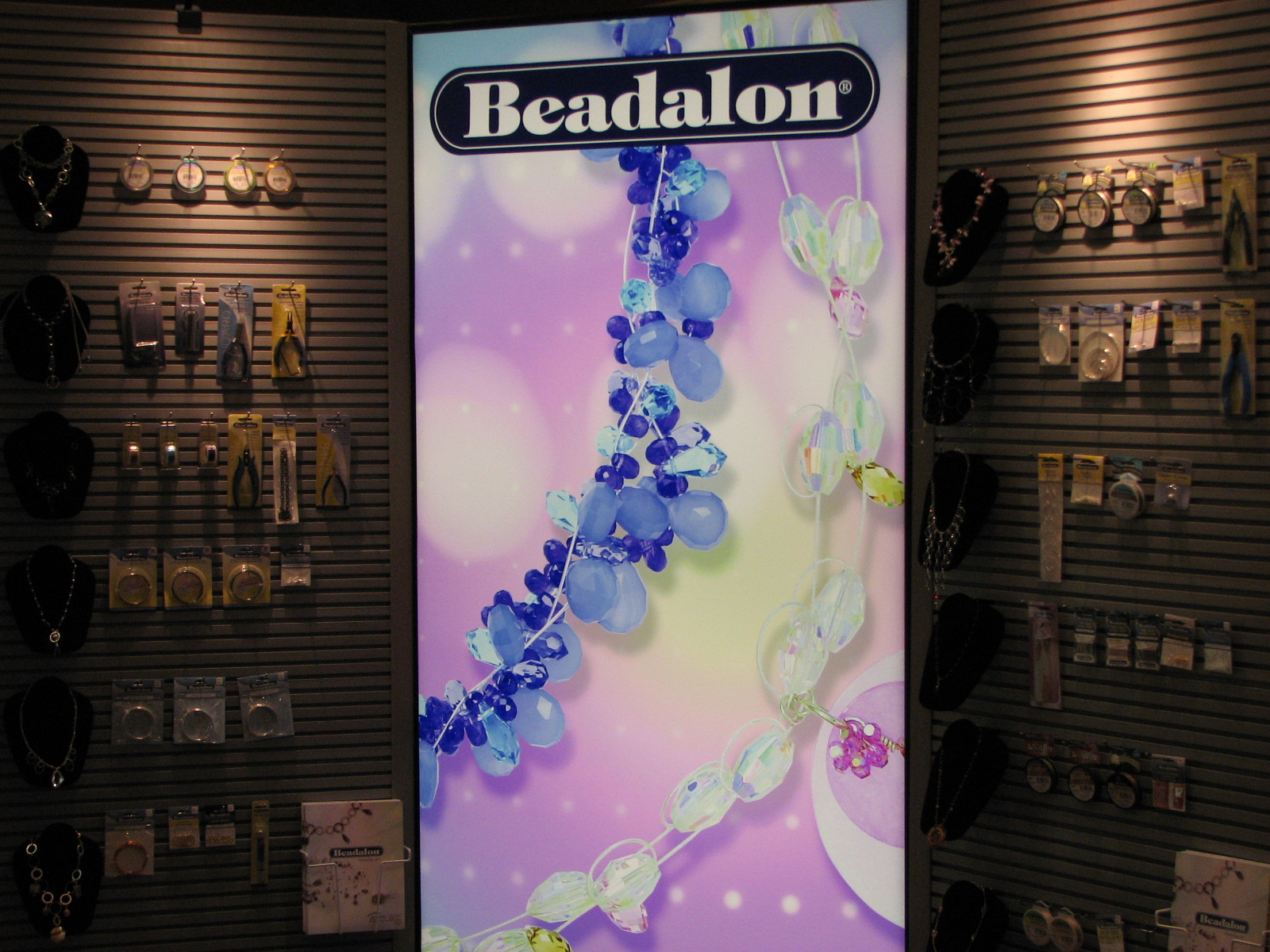 At the Beadalon Booth--Tucson