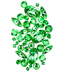 Swarovski Elements - Fern Green