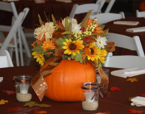 DIY Wedding Centerpiece for Fall