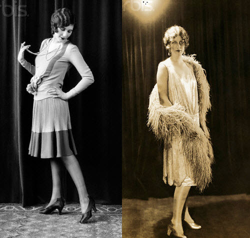 flapper style clothing