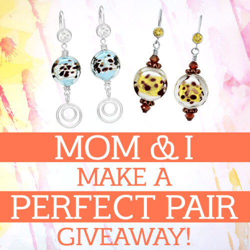 Mom and I make a perfect pair giveaway
