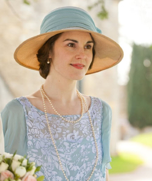 Downton Abbey Floral Lace and Pearls