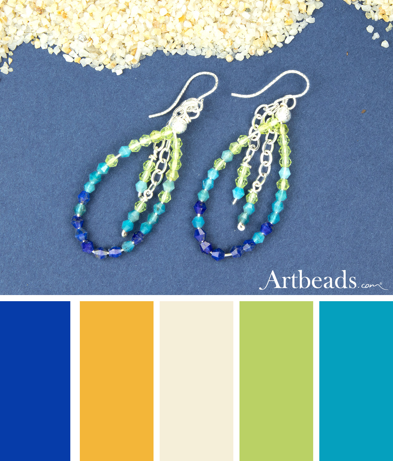 Tropical Drops Artbeads Spring Color Palette