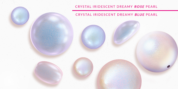 Swarovski Innovations - Crystal Iridescent Dreamy Pearls